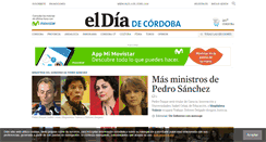 Desktop Screenshot of eldiadecordoba.es